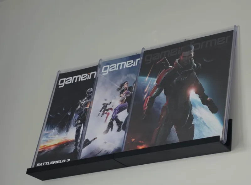Simple Magazine Shelf
