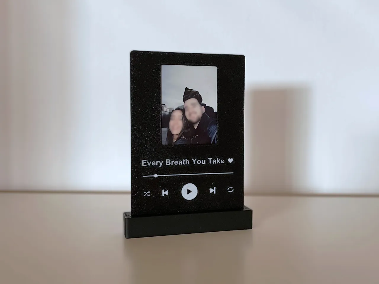 Valentine's fujifilm spotify frame view 2