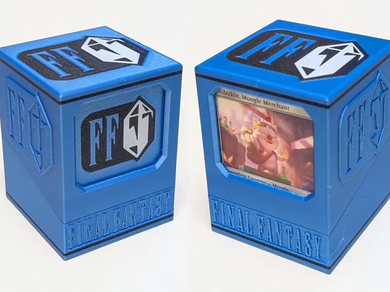 MTG Deck box - Final Fantasy design