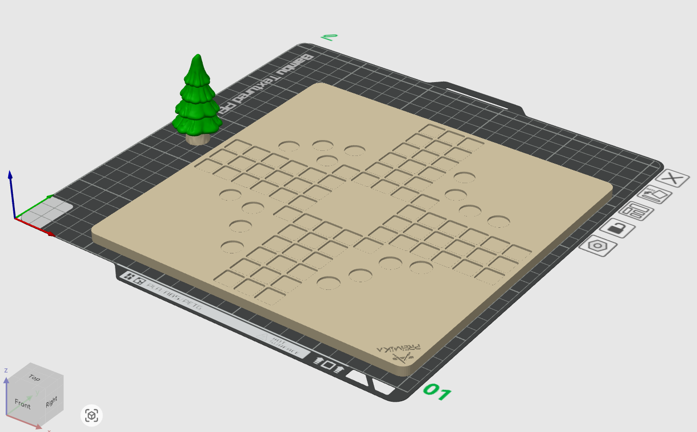 Miniatura 2 do modelo 3D PREMIKA LUDO GAME