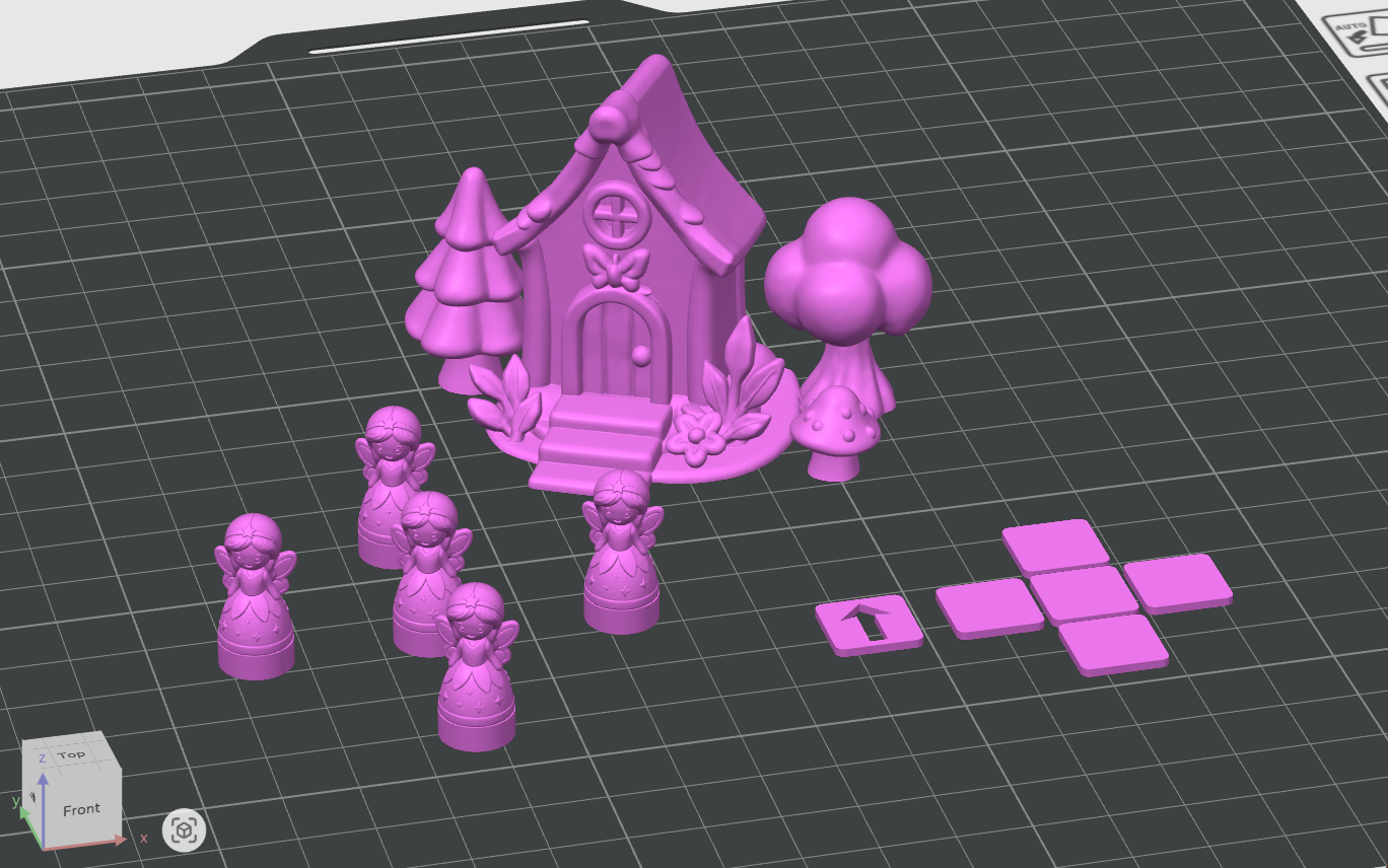Miniatura 3 do modelo 3D PREMIKA LUDO GAME