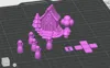 Fairy-Kingdom 0.08mm layer, 2 walls, 15% infill