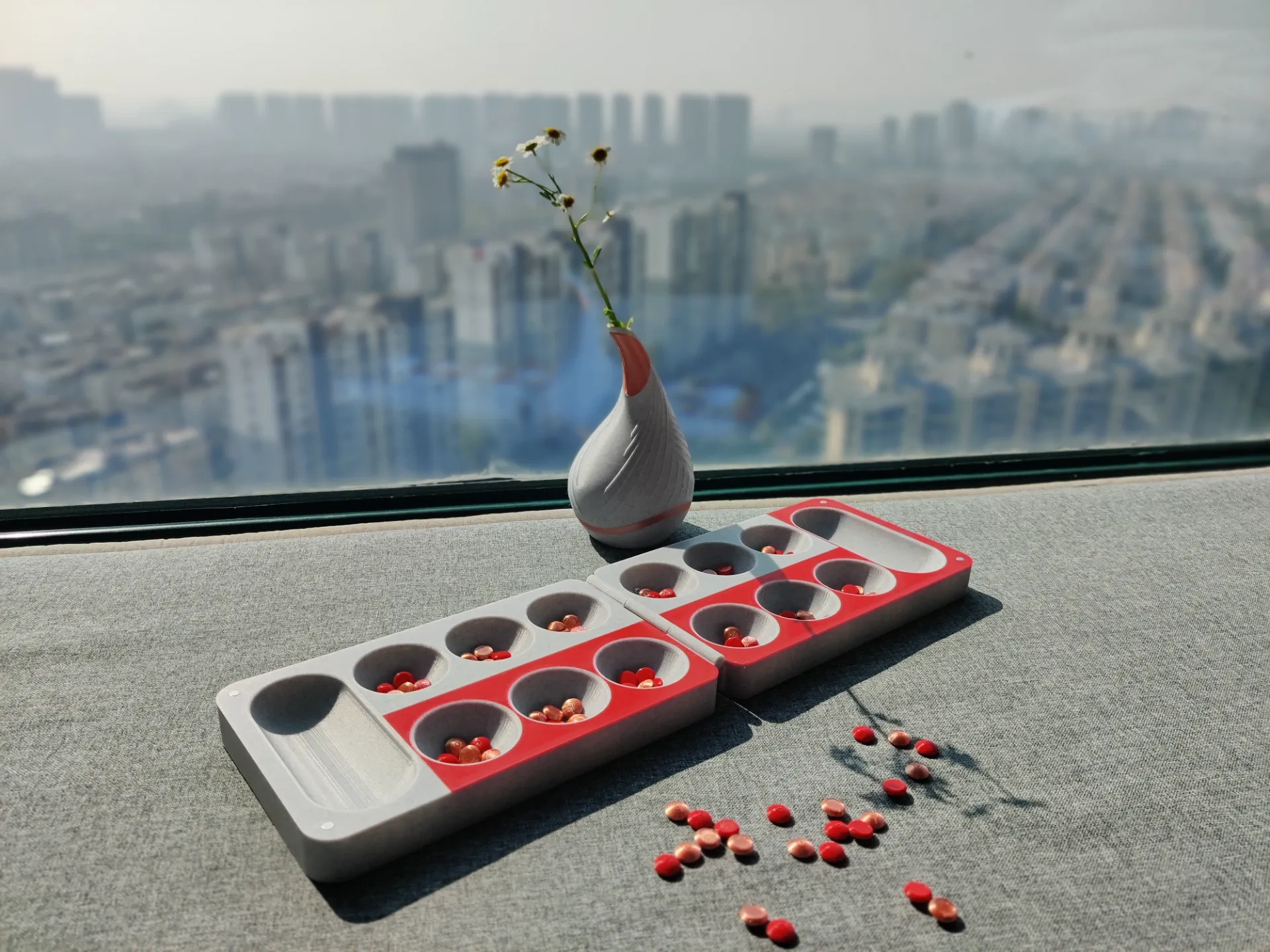 Miniatura 2 do modelo 3D 颗粒归仓（又名非洲棋Mancala、播种棋）
