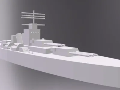 Simple WW2 Battleship