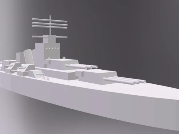 Simple WW2 Battleship
