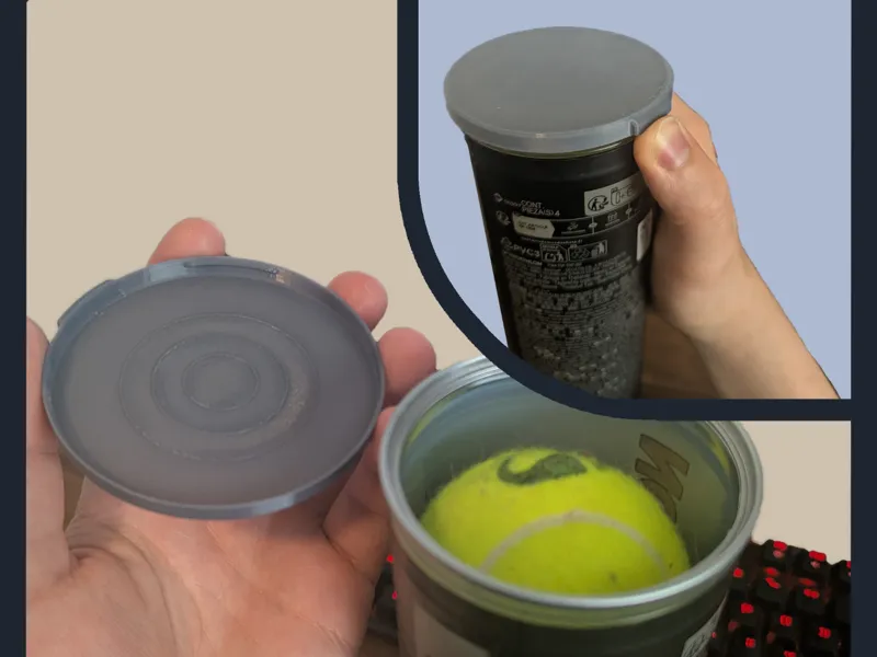 Tennis Ball Holder Lid
