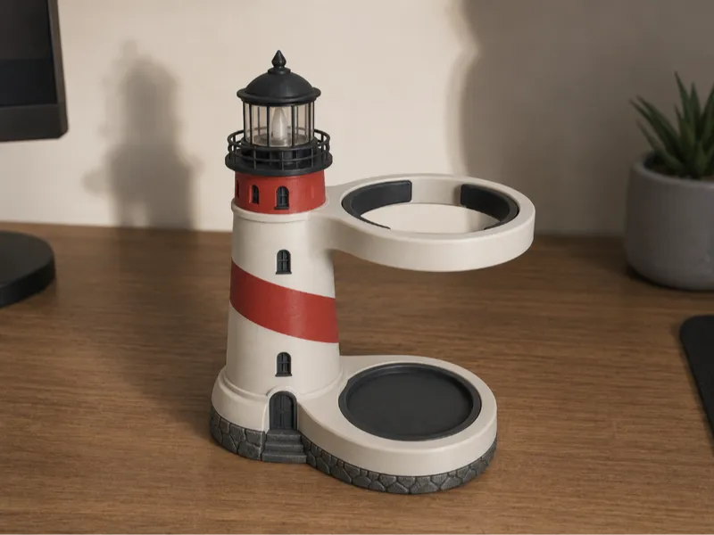 light house cup holder
