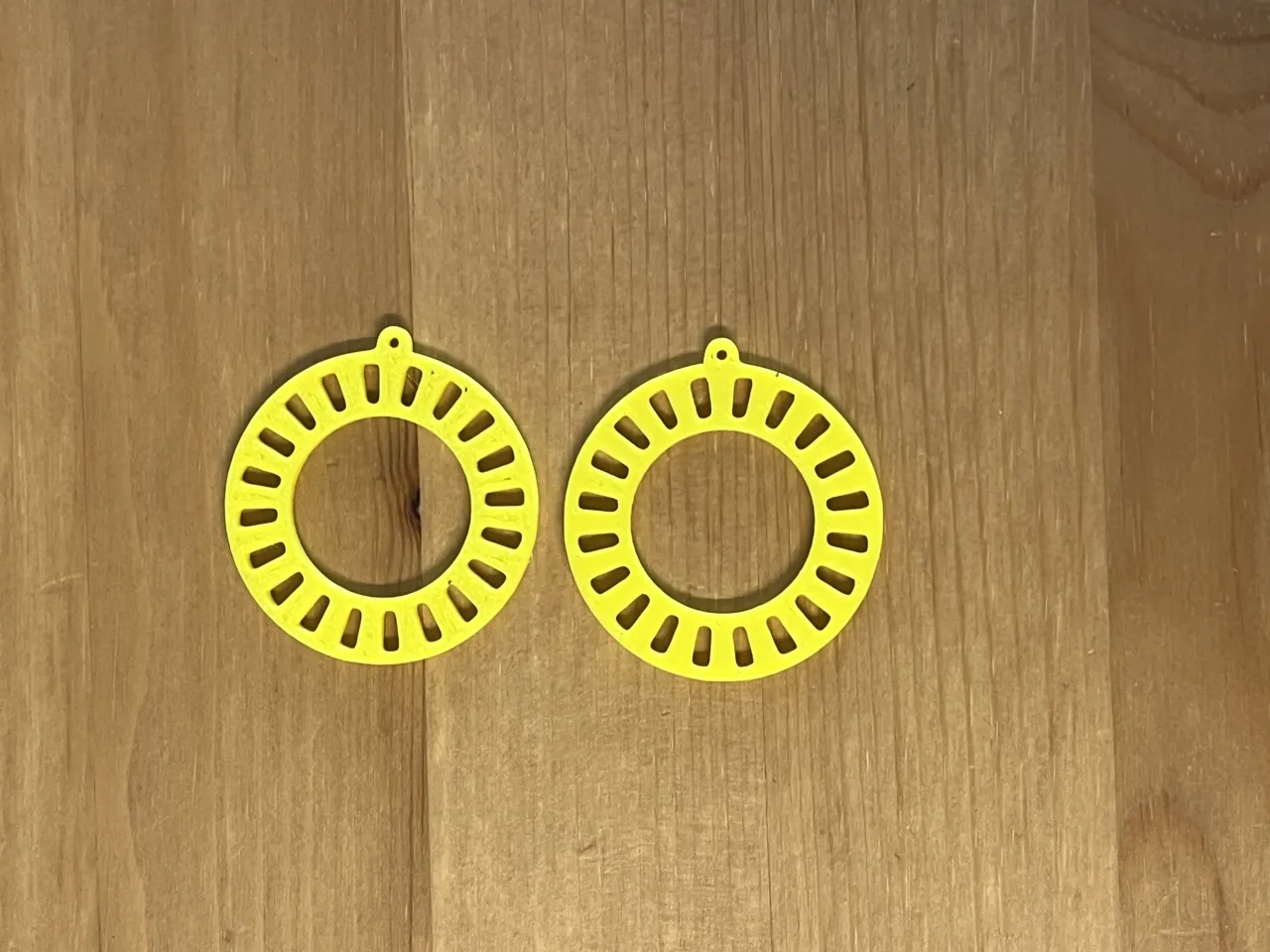 hoop earrings view 2