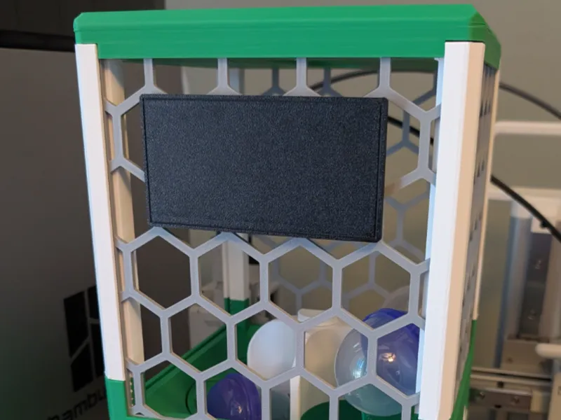 GachaPop Lite Sign Holder (Hex Cage)