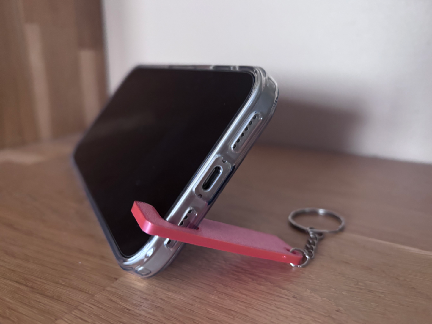 Support de téléphone porte-clés minimaliste