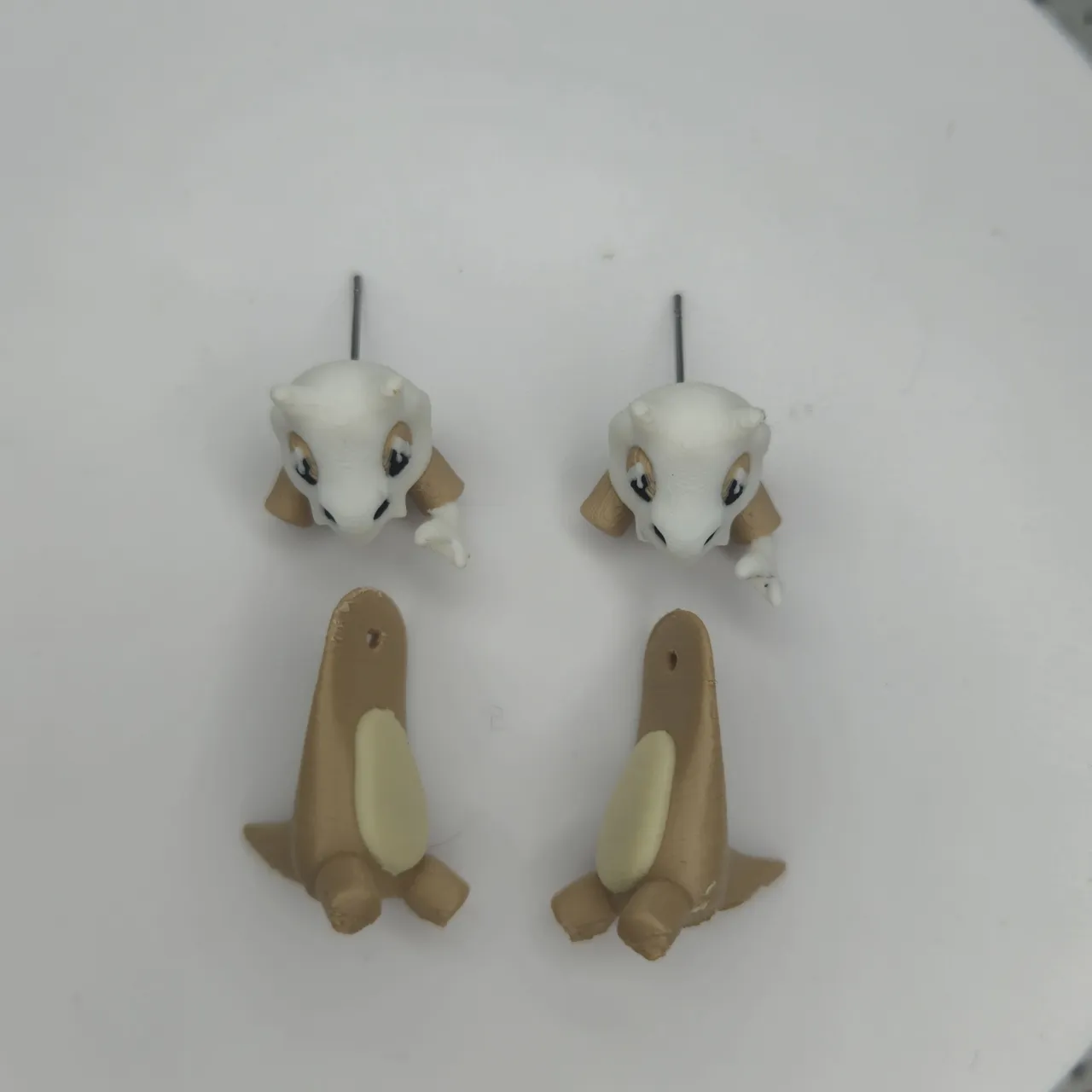 Cubone Earrings view 3