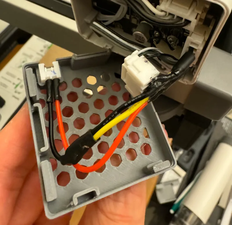 A1 mini rear case with XH2.54 