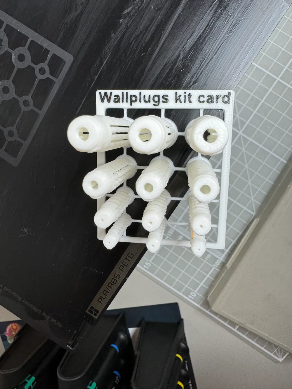 Wall plugs (Rawl plug) kit card - My contribution to the Bambu Lab ...
