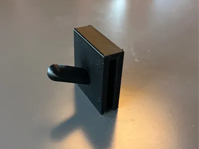 Shower wiper hook 