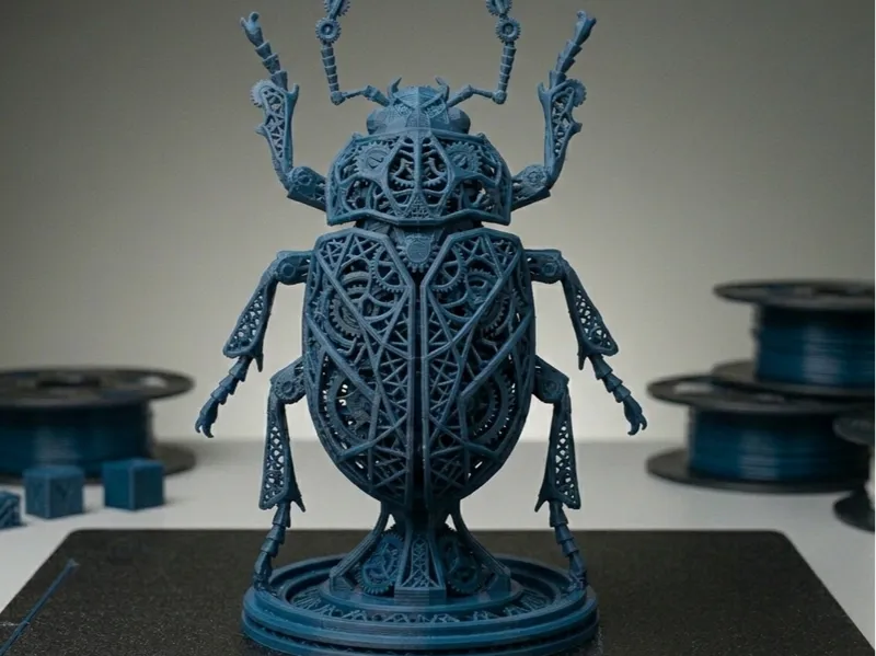 Mechanical scarab