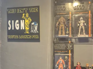 StarWars TheSIGN you are(nt) Looking for Wallmount