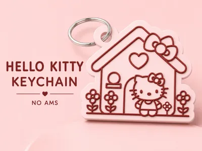 Hello Kitty Keychain