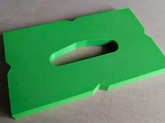 Stratocaster Single Coil Pickup Router Template