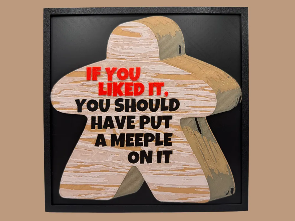 If you liked it you should have put a Meeple on It