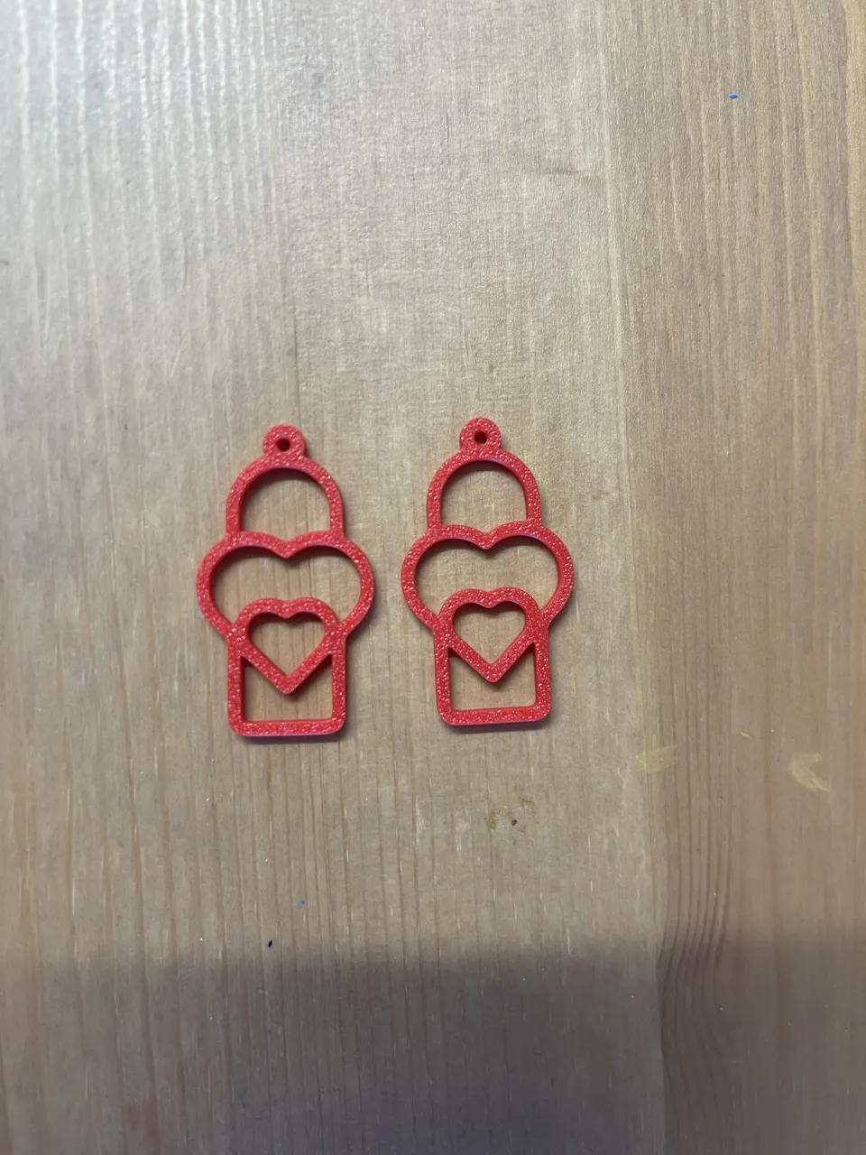 Heart Earrings view 2