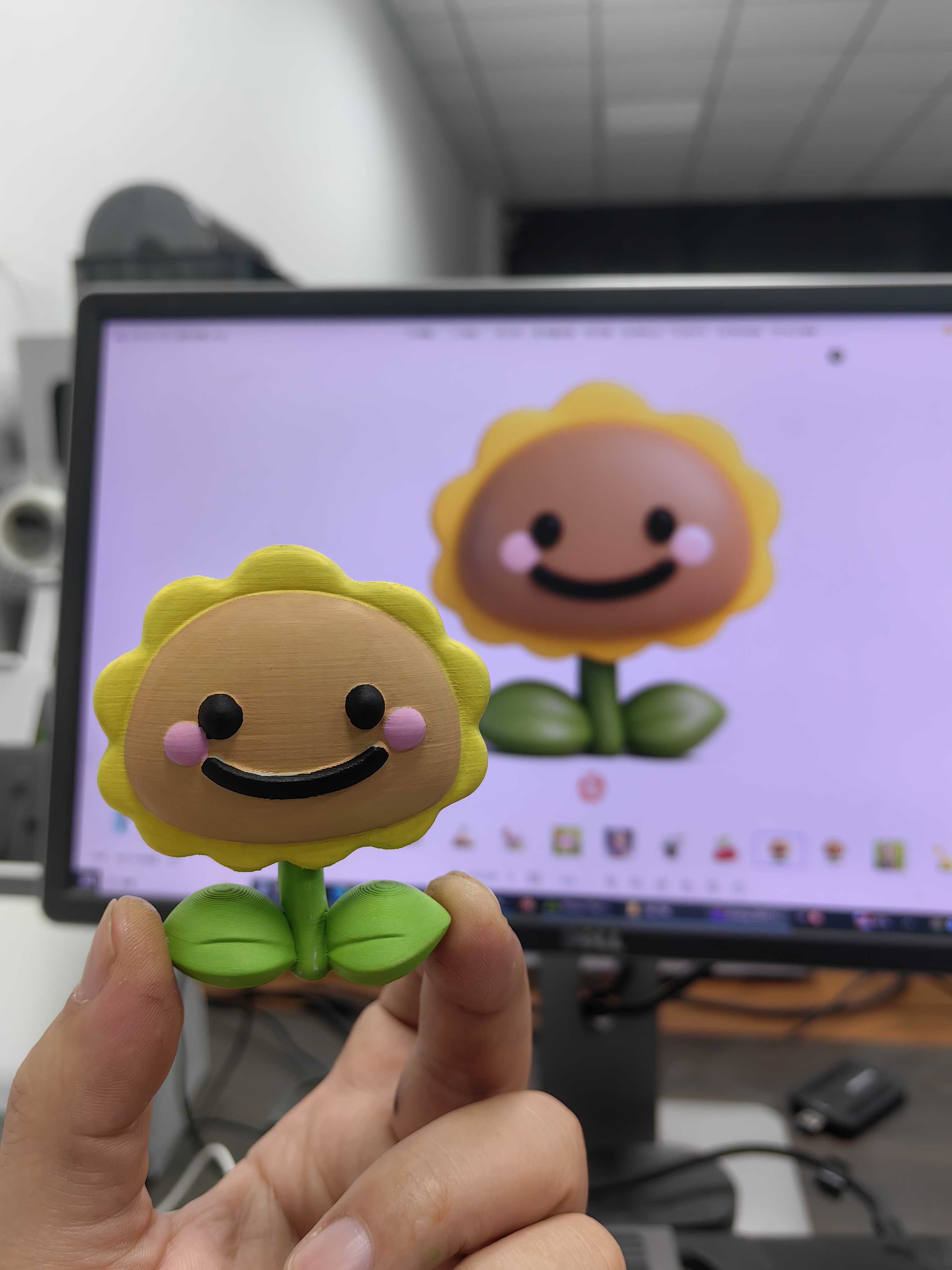 Miniatura 9 do modelo 3D 幼儿园版植物大战僵尸