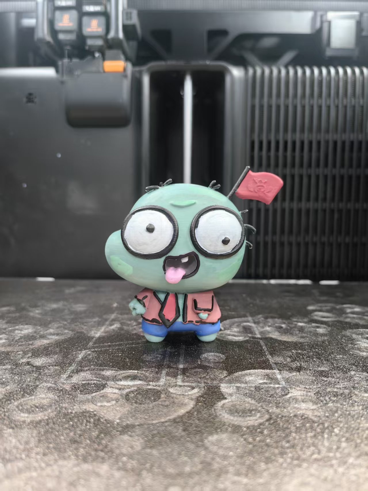 Miniatura 2 do modelo 3D 幼儿园版植物大战僵尸
