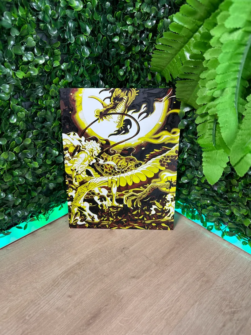 Luffy and Kaido One Piece HUEFORGE