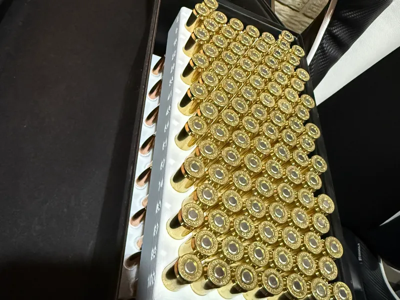 100 rnd, 6.5 Creedmoor tray (brass or whole rnd)