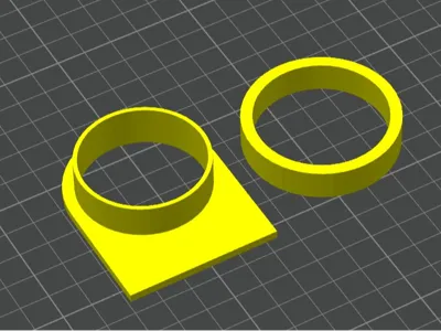 Hygrometer cover for IKEA Samla and Snapmaker U1
