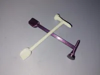 0.2mm layer, 3 walls, 5% infill, no supports needed.