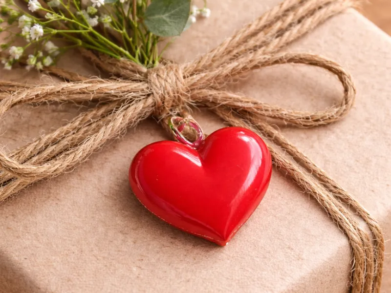 Heart Charm Keychain / Pendant – 3 Sizes