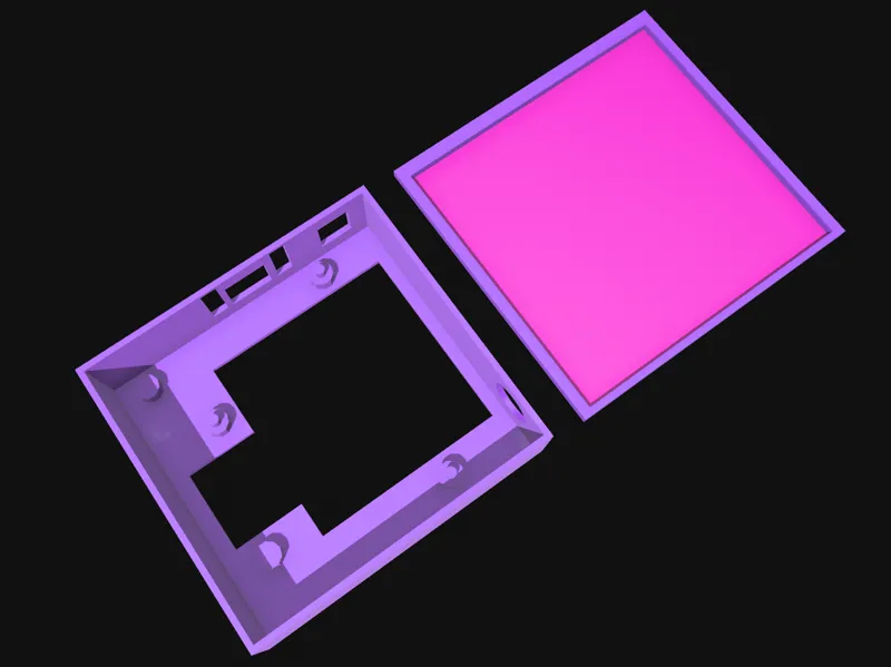 XBIB-U-SS Case with Antenna Hole and Cover