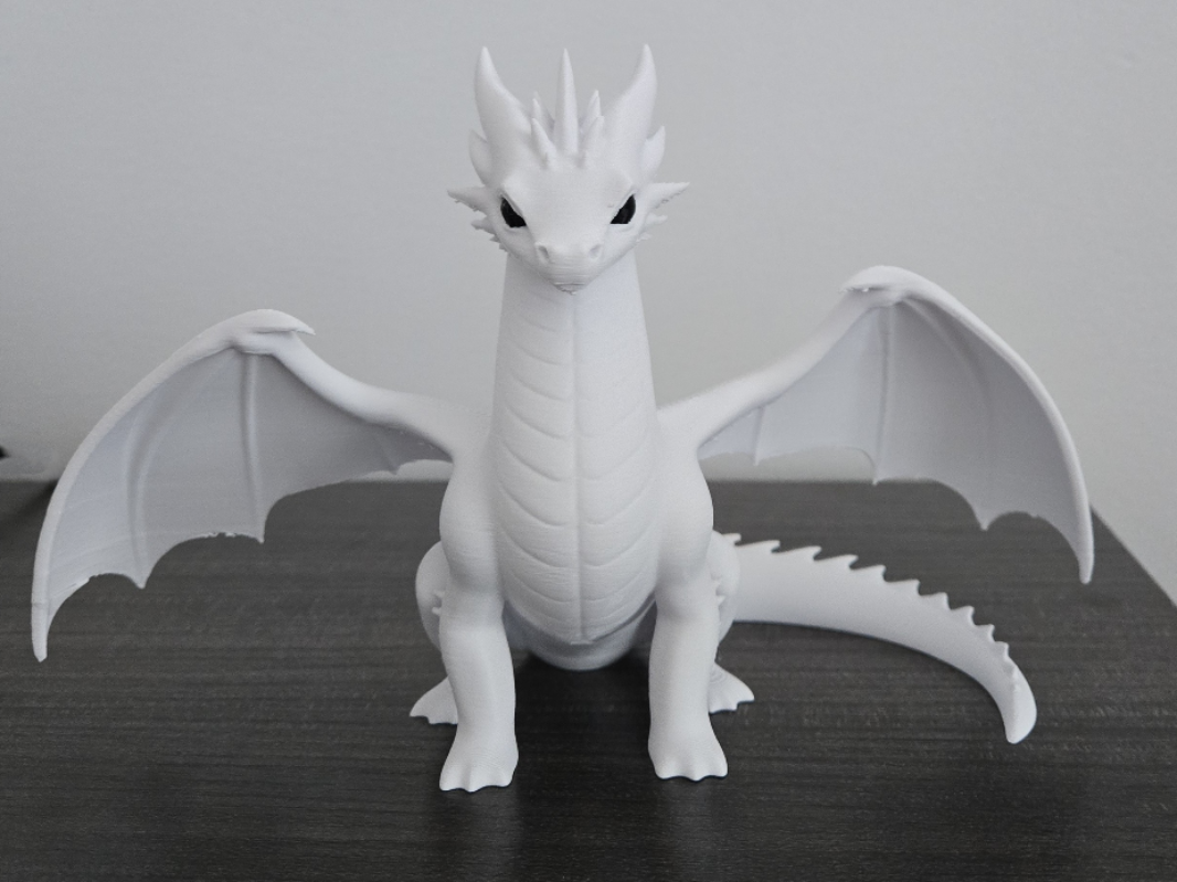 Adult Minimalist Dragon–Fantasy Display Sculpture