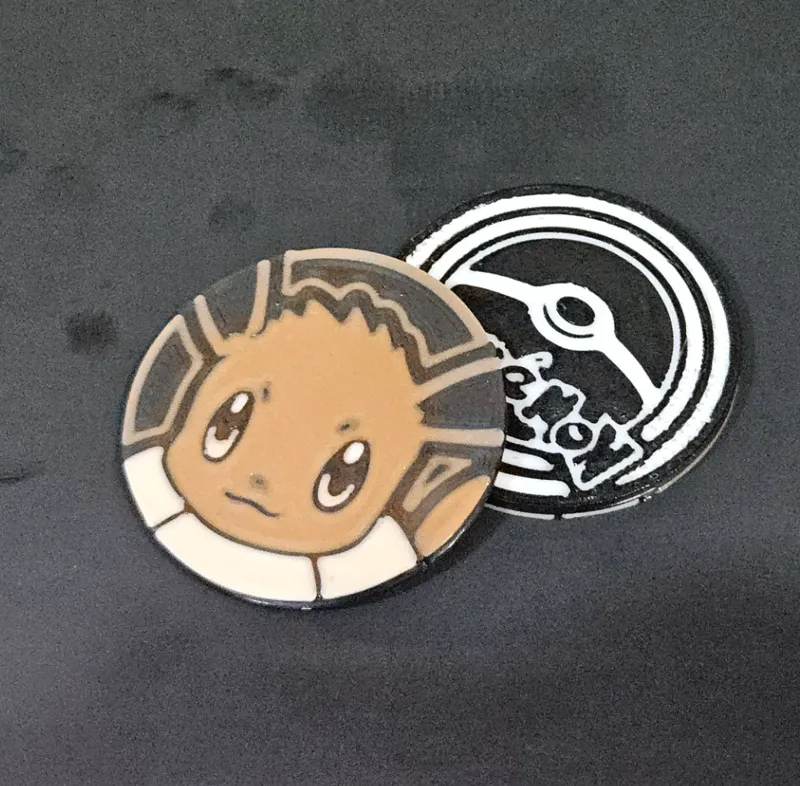 PTCG coin Pokemon Eevee