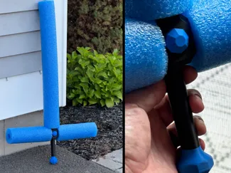 Pool Noodle Sword with Gems