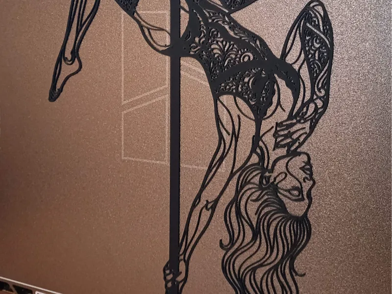 Poledance Silhouette – Wall Decor