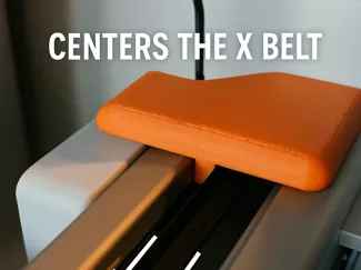 A1 X-Axis Belt Centering Guide