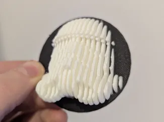 Storm Trooper Layered Fridge Magnet