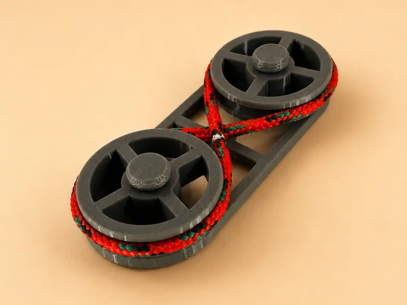 507 Mechanical Movements : 2 (Cross Belt Pulley) 