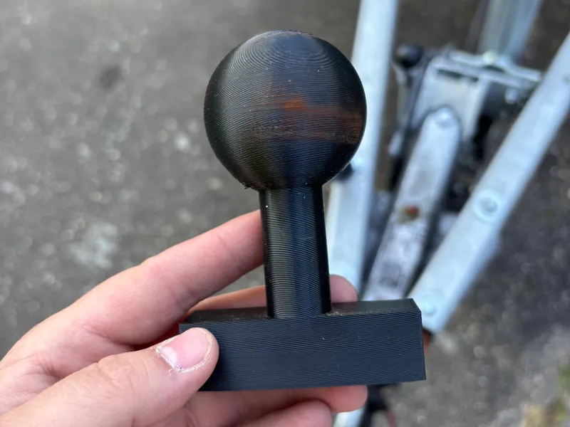 Kugelkopf mit Griff für Zugmaul/Anhänger/-kupplung
