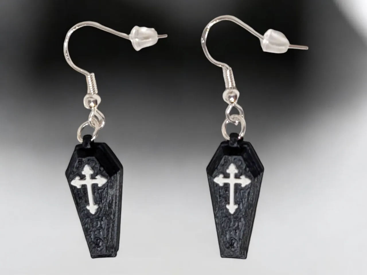 Coffin Earrings view 4