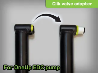 Oneup x Clik valve adapter