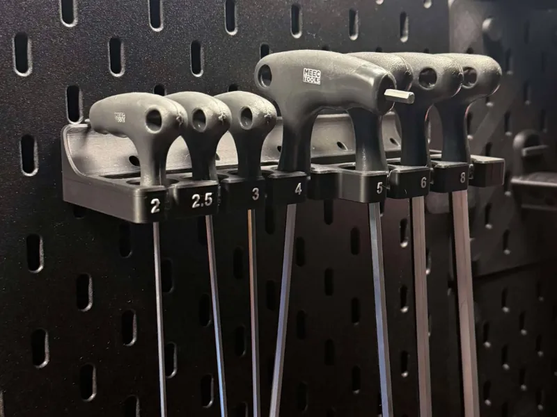 T-Handle Hex Key Holder Skadis