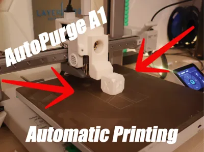 AutoPurge A1 – Automatic Printing for Bambu Lab A1