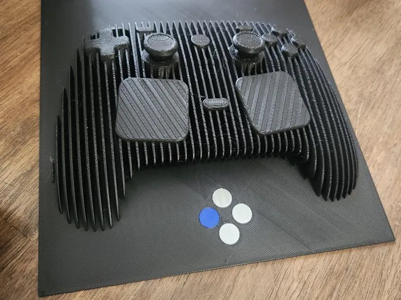 Steam Controller (2026) - Layered Wall Art