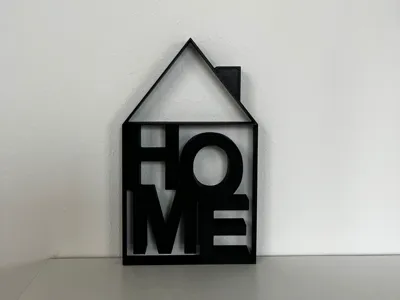 "HOME" House Frame – Large Lettering