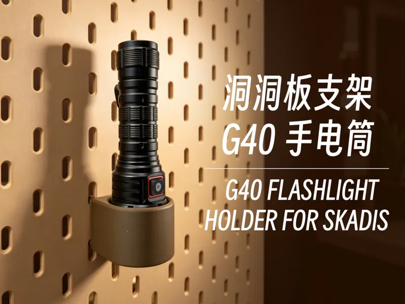 宜家SKADIS洞洞板支架｜G40 手电筒
