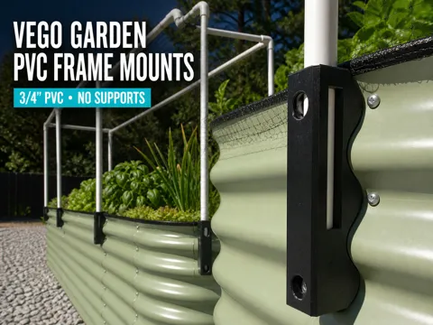 Soporte: Vego Garden Raised Bed 3/4″ PVC Enclosure Mounts — referencia de MakerWorld