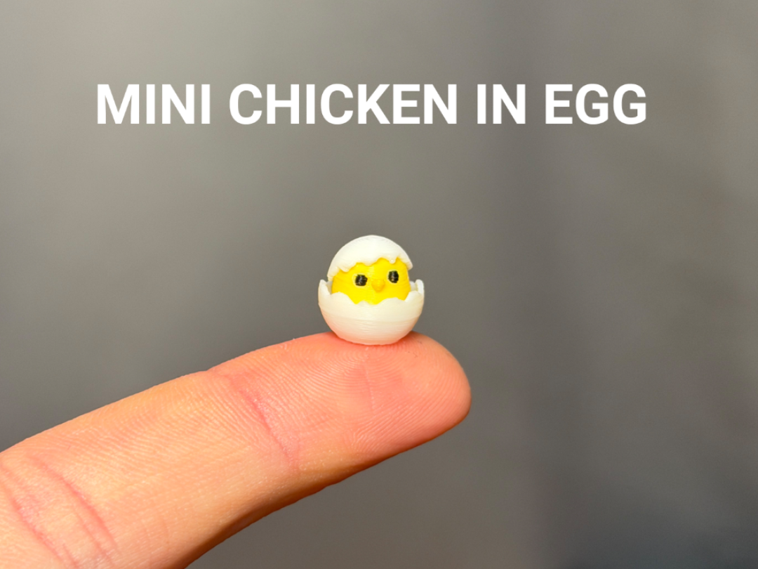 Mini Chicken in Egg