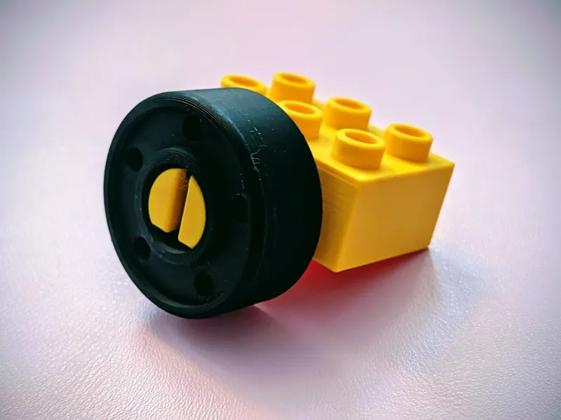 Stackable Big Duplo Wheel 